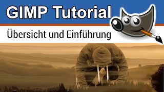 Gimp Tutorial 2.10 Deutsch 👉 Übersicht & Einführung - Kostenlose Bildbearbeitung & Grafik Software