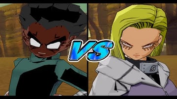 Krillin (Eight Gates) VS Android 18 (Byakugan) | DBZ IW Mod PS2 💥​[7000 SUBS!!]💥