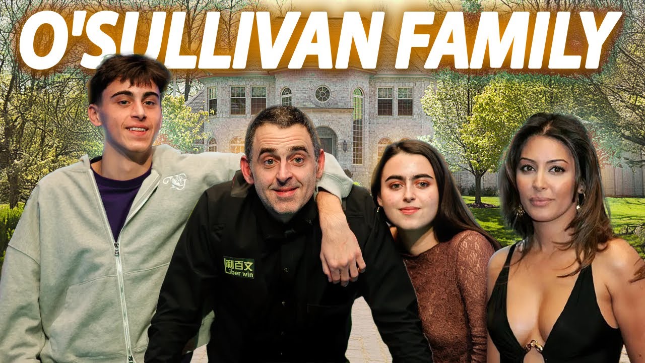 Ronnie O'Sullivan Family [Wife, Parents, Children]