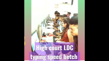 Rajsthan high court LDC typing speed increase in 25 days #highcourt #youtubeshorts #viral #type #ldc