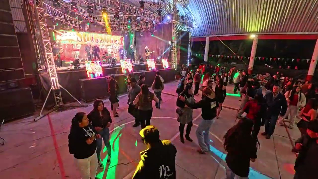 GUADALUPE DE MORELOS BAILE DIA 12 CON LOS SUCESORES DEL NORTE PARTE 2