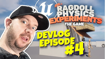 Ragdoll Physics Experiments Devlog #4 | More Chaos, More Props, and More Ragdoll Suffering! 🎯🔥