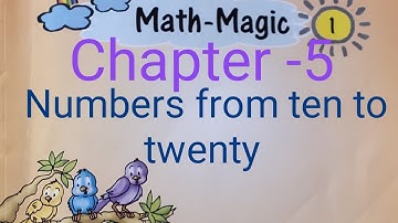 CBSE Maths class -1 chapter -5 Numbers from ten to twenty Part-3