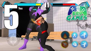 Karate king Fighting 2019: Super Kung Fu Fight Gameplay Walkthrough #5 - Level 34 ~39 (Android, IOS)