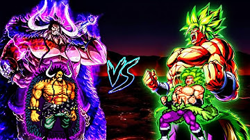 Kaido V3 OP (New) VS Broly DBS OP in Jump Force Mugen