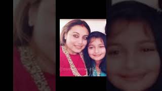 Rani Mukherjee😘❤️ with Daughter Adira and Husband Aditya Chopra 🥀 #status #viral