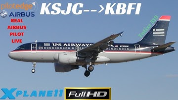 I Toliss 319 I ORBX I Visual Approach I REAL airbus PILOT