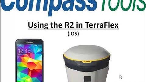 How to connect the R2 to your Apple and use in TerraFlex