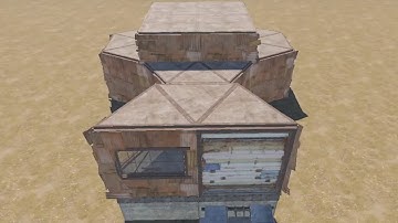 Rust Simple 2x2 Starter Base Design 2022 (SOLO BUNKER) "How to Build"