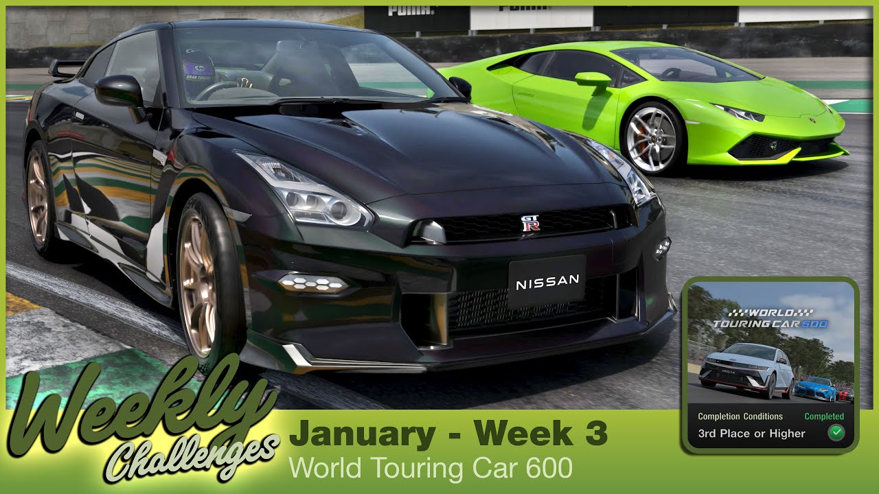 World Touring Car 600 I Weekly Challenges I January - Week 3 I Gran Turismo 7