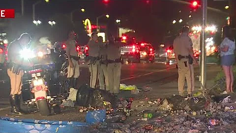 Two killed in pedestrian crash