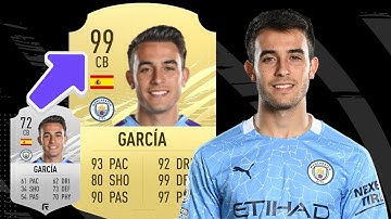 FIFA 21 Career Mode - Eric Garcia Dynamic Potential Growth Test (2020-2035)
