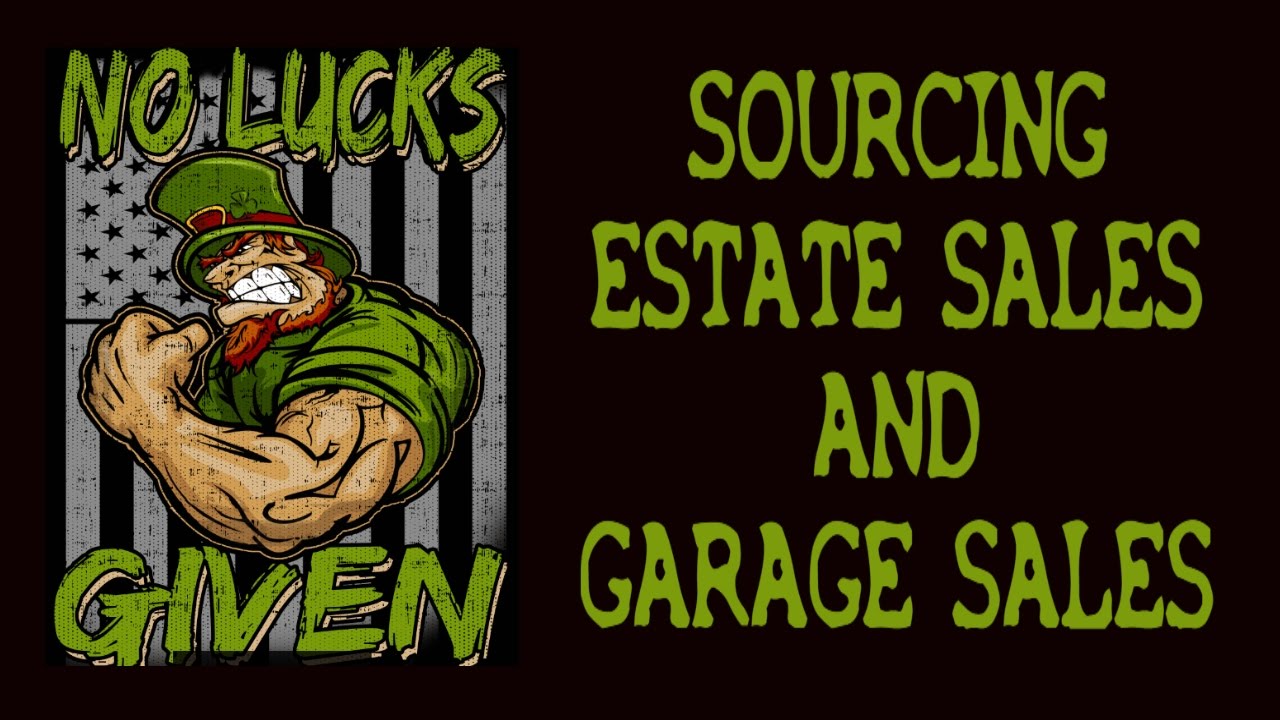 How To Source Books At Estate and Garage Sales For Amazon FBA