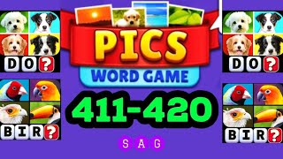 Pics Word Game Guess the word level 411 412 413 414 415 416 417 418 419 420 screenshot 4