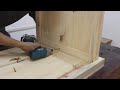 Creative And Easy Woodworking Project // How To Make A Quick Study Table For Beginners