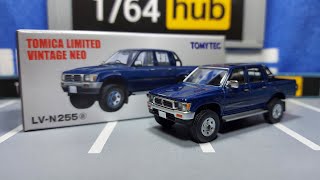 TOMYTEC LV-N255a 1/64 TOYOTA HILUX 4WD Pick Up Double Cab