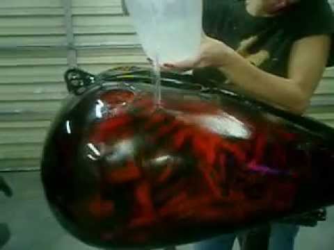 heat sensitive paint airbrush