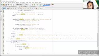 While Loop with Switch Case and If-Else