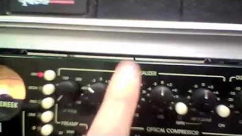 UCD Studio D & E - Using an External Preamp