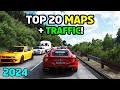 TOP 20 Maps with TRAFFIC for ASSETTO CORSA in 2024!