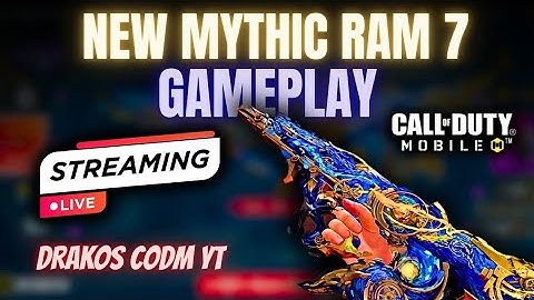 *NEW* RAM 7 MYTHIC GAMEPLAY | CALL OF DUTY MOBILE #CODM #CODMOBILE #CALLOFDUTY #gaming