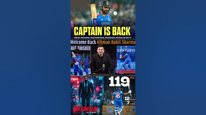 IND vs ENG: Rohit Sharma smashed 119 (90) with a SR of 132 in 2nd ODI ! Hitman is Back with a Bang !