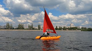 Карманный парусник который всегда с собой | Собираю впервые и засекаю время