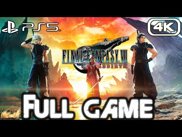 FINAL FANTASY 7 REBIRTH PS5 Gameplay Walkthrough FULL GAME (4K ULTRA HD) No Commentary class=