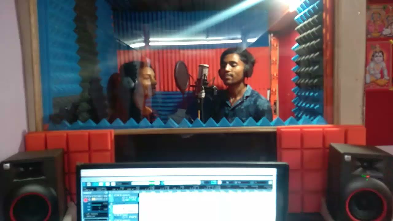 K.M studio live recording karan machar timli song