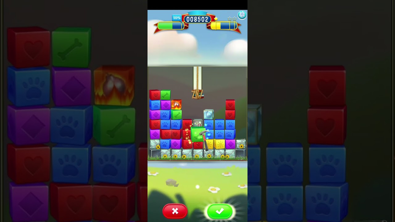 Pet Rescue Saga level 4470 one hammer
