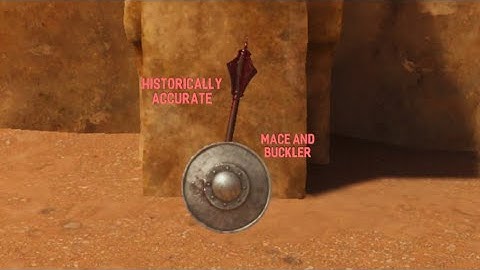 Historically Accurate Shield and Mace in Blade and Sorcery