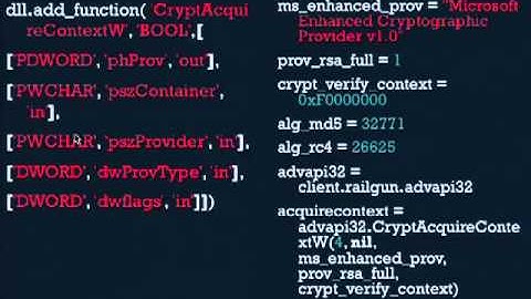 DEFCON 20: Weaponizing the Windows API with Metasploits Railgun