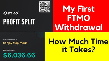 FTMO Payout $6036 - My First FTMO Payout | How Long it Takes for FTMO Payout? FTMO Withdrawal Proof