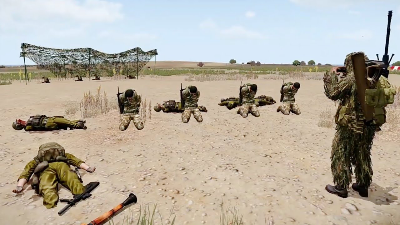 Новый снайпер России спасает 3 элитных иранских солдат от казненного Израиля