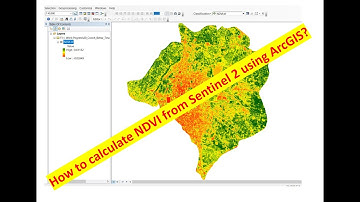 How to calculate NDVI from Sentinel 2 using ArcGIS?
