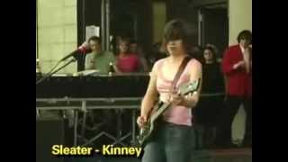 Sleater-Kinney at Lollapalooza August 4th, 2006