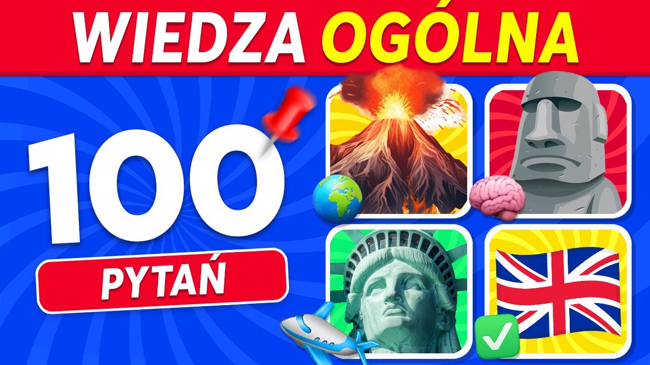 Jak Dobra jest Twoja Geografia? 🌎🧠🤔 100 Pytań o Wiedzę Ogólną z Geografii! 📍