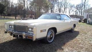 1976 Cadillac Eldorado Convertible Start Up, Engine, and In Depth Tour 1976 Cadillac Eldorado Convertible Start Up, Engine, and In Depth Tour