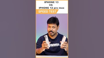 iPhone 13 Vs iPhone 12 Pro Max - Speed Test ⚡⚡ #viralshorts