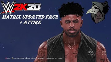 WWE 2K20 - Matrix Updated Face + Attire