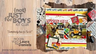 Process Scrapbook video; NJFB Gumballs & Swizzle Sticks!