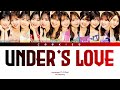 Nogizaka46 (乃木坂46) - Under&#39;s Love (Kan/Rom/Eng Color Coded Lyrics)