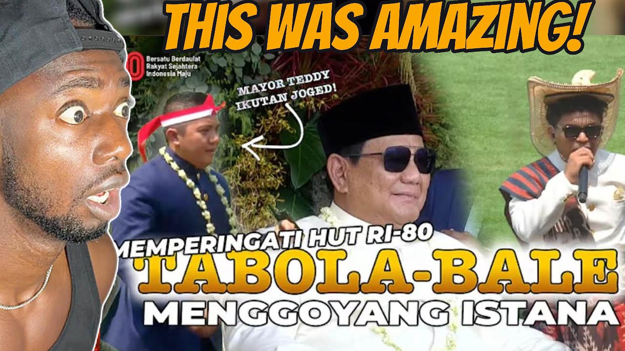 TABOLA BALE - Silet Open Up GUNCANG ISTANA DI HUT KEMERDEKAAN RI-80⎢REACTION! 🔥🇮🇩