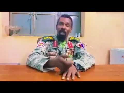 العقيد علي القوني يرسل رسالة الى الناظر الرزيقات الضعين مادبو