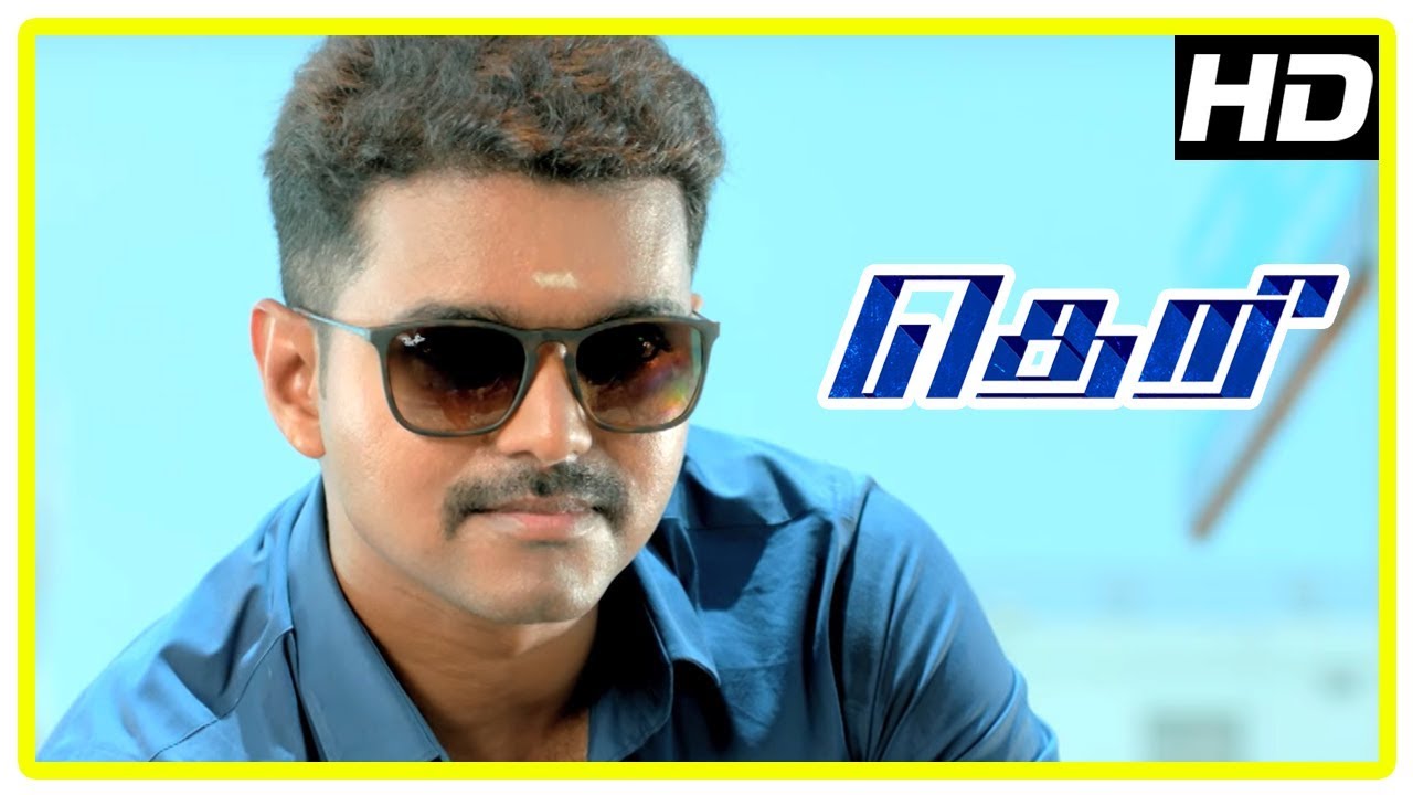 Theri movie  Full action scenes  Vijay  Samantha  Mahendran  Boxer Dheena  Stun Siva