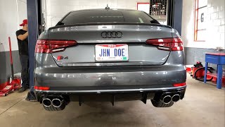 ECS Tuning Rear Diffuser UPGRADE for my Audi B9 S4 Turbo!!