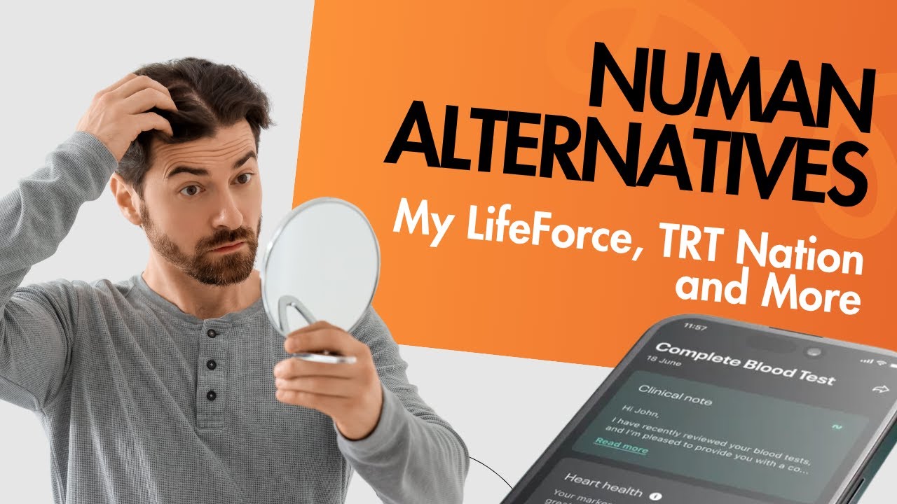 Numan Alternatives | Comparing My LifeForce, TRT Nation, Peter MD, Hims and More!