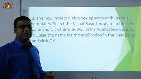 Class 8 Computer Ch 6 Introduction to Visual  Basic Part   1
