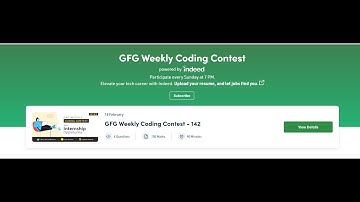 GFG Weekly 141 Contest Problem Solution 1,2