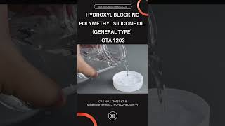 Hydroxy-Terminated Silicone Oil IOTA 1203: Industrial "Universal Softener" #iota #silicone  #oil